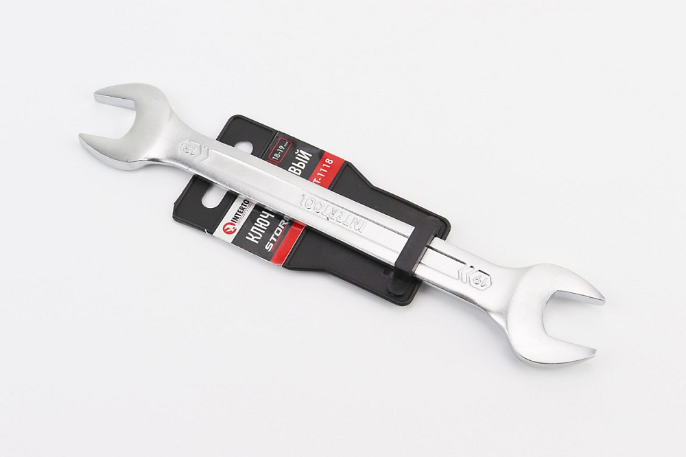 Ключ ріжковий 18х19мм CrV XT-1118 Київ - фото 1