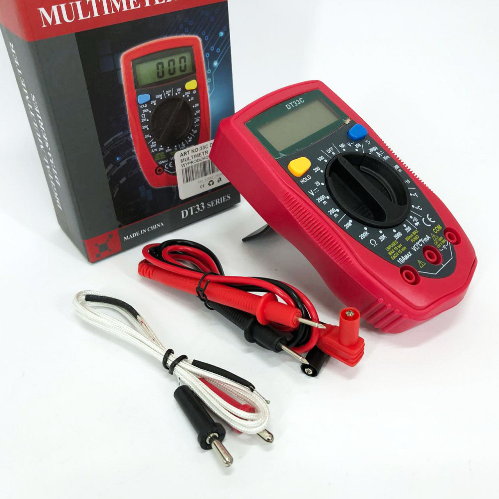 Качественный мультиметр 33 C DT DIGITAL, Универсальный мультиметр для электроники OM-85 Львов - изображение 3