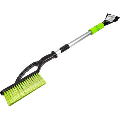 Щетка со скребком Poputchik "Карпаты" телескопическая 110 см. (14-110) Винница - изображение 1