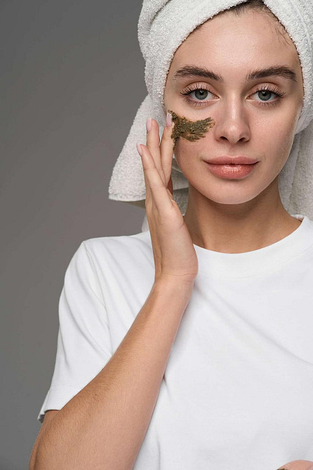 Убтан для глубокого увлажнения и скрабирования Hillary BAMBUSA UBTAN, 100 г + Гиалуроновая сыворотка Hillary Smart Hyaluronic, 30 Киев - изображение 2