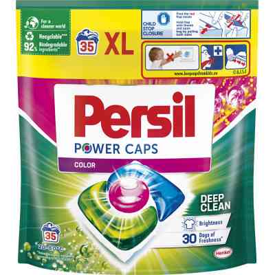 Капсули для прання Persil Power Caps Color Deep Clean 35 шт. (9000101801958) Вінниця