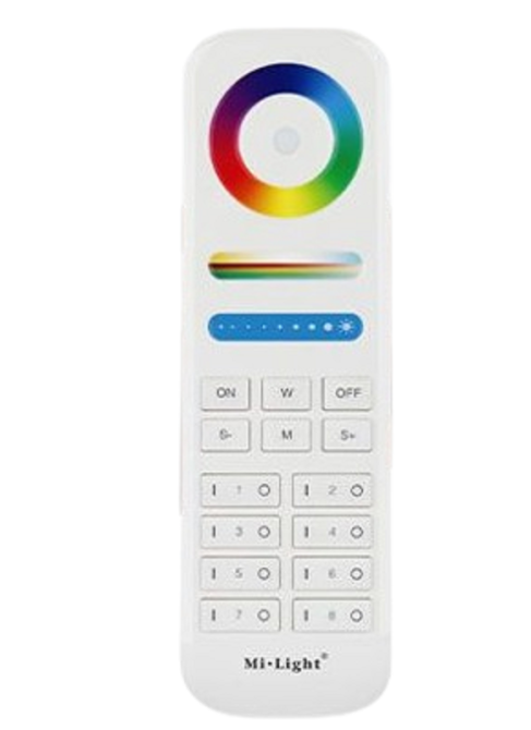 Milight Пульт дистанційного керування MiLight RGB+CCT кнопковий (2,4 ГГц, 8 зон) Київ - фото 1