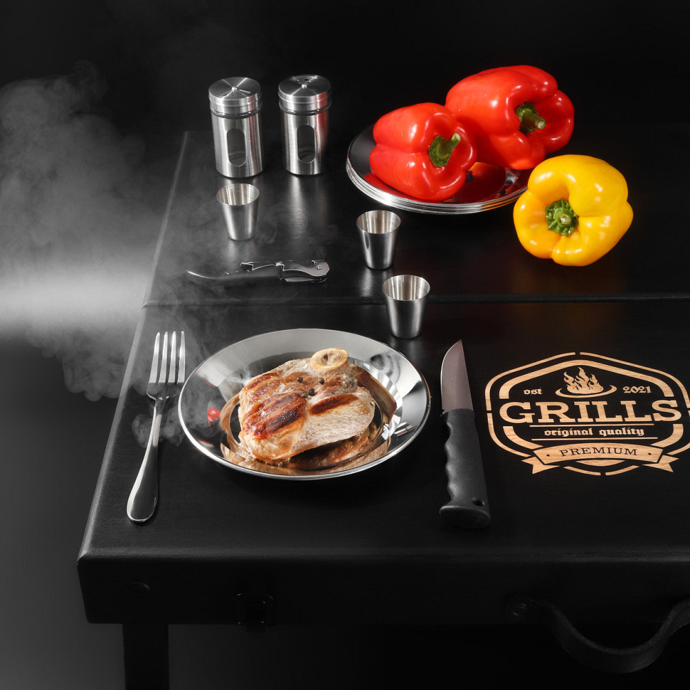 Шампура на подарунок шампури подарункові набори шампурів для шашлику шашличний набір чоловікам у коробці Тернопіль - фото 10