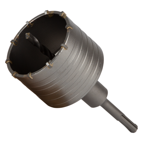 Коронка для бетону Ø80×70 мм 10 зубців + хвостовик 110 мм SDS-plus GRAD (1514405) Київ