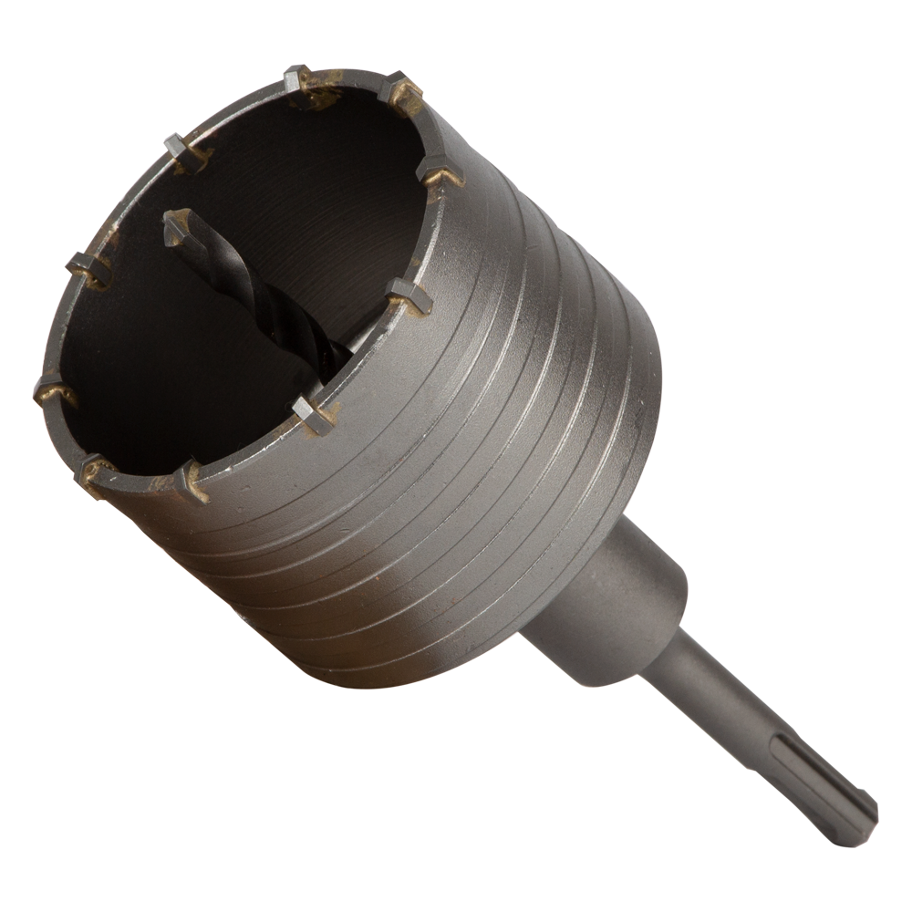 Коронка для бетону Ø80×70 мм 10 зубців + хвостовик 110 мм SDS-plus GRAD (1514405) Київ - фото 1