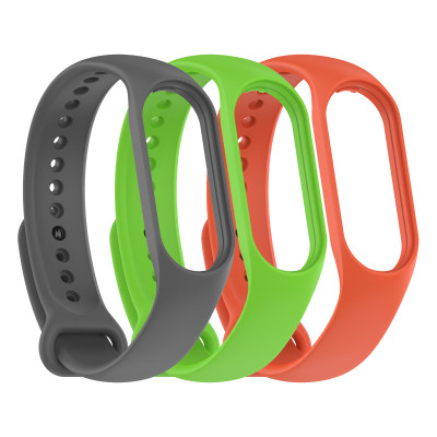 Ремешок для фитнес браслета Armorstandart комплект 3шт Xiaomi Mi Band 7/6/5 New Style Ditsy (ARM75070) Винница - изображение 2