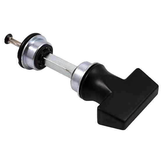 Дверна накладка під WC Nuda квадрат чорний матовий Київ