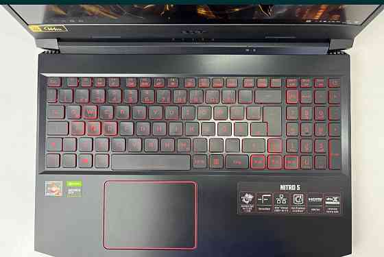 Ноутбук: Acer Nitro 5 Ryzen 5 4600H 144Hz. GTX 1650Ti 4Gb. SSD 512Gb. RAM 8Gb. Харків