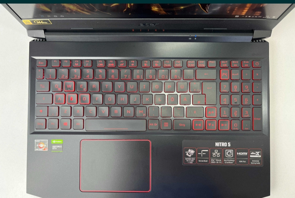 Ноутбук: Acer Nitro 5 Ryzen 5 4600H 144Hz. GTX 1650Ti 4Gb. SSD 512Gb. RAM 8Gb. Харків - фото 2