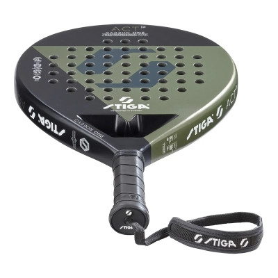 Ракетка для падел тенниса Stiga Racket ACT Black/Olive Green (2202-0919-01) (931518) Винница - изображение 4