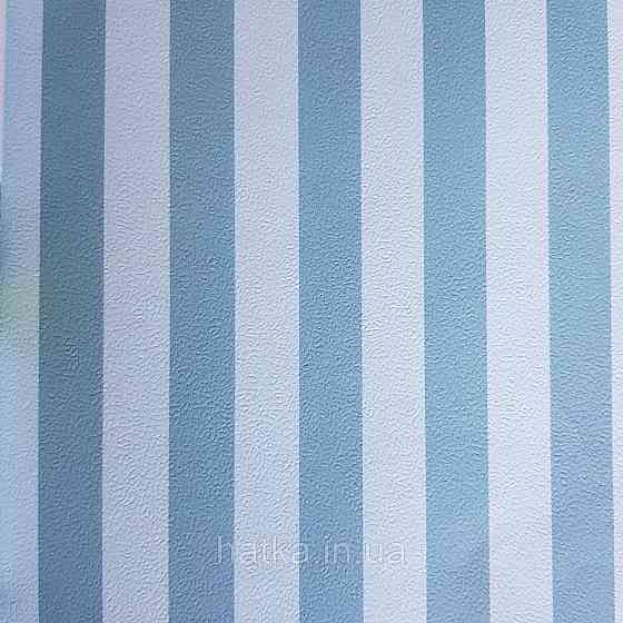 Обои виниловые на флизелине 0.53х10.05 Rasch Textil Petite Fleur 5 полосы голубые серо зеленые Киев