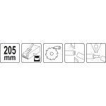 Кліщі для обтискання і зачистки проводів YATO,тип RJ45, RJ10, RJ11, L= 205 мм : YT-22443 Київ - фото 10