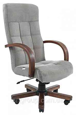 Офисное Кресло Руководителя Richman Virginia Misti Grey Wood М1 Tilt Серый Днепр