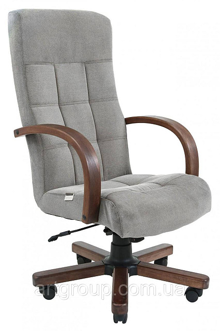 Офисное Кресло Руководителя Richman Virginia Misti Grey Wood М1 Tilt Серый Днепр - изображение 4