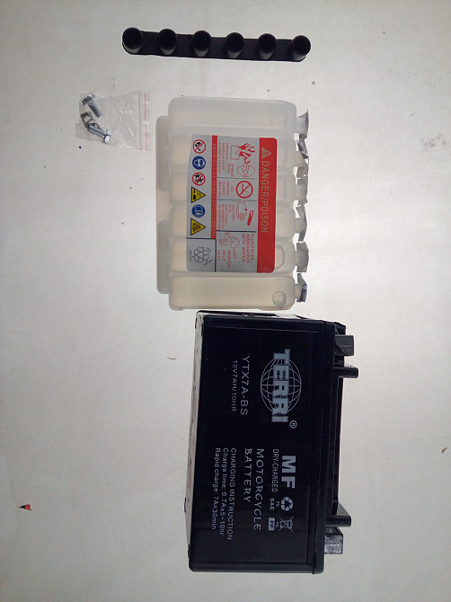 Акумулятор 12V 7А заливний (150x85x150) Мукачево - фото 1