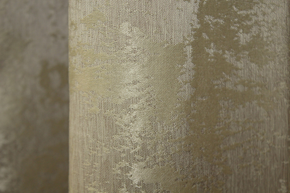 Комплект коротких штор VR-Textil Жаккард Sultan XO № 1284ш Золотистый 130х170 см 2 шт (35-0087) Киев - изображение 7