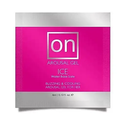 Пробник збудливого гелю Sensuva - ON for Her Arousal Gel Ice (4 мл) Львів