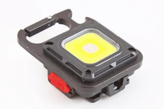 Брелок з ліхтарем і карабіном метал. Сила Люкс Вінниця