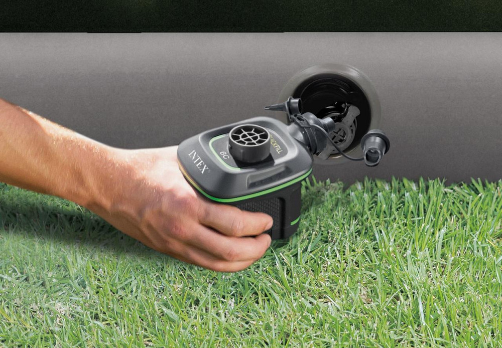 Надувной матрас 191х137х91 см с электронасосом Intex 64778 Киев - изображение 4