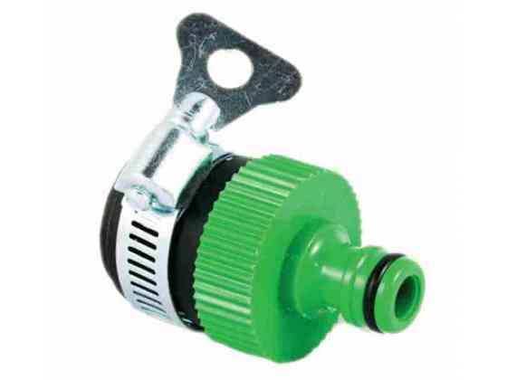 Адаптер пластмасовий, 3/4 з зовнішнім хомутом Sturm 3015-16-3/4 (читувати опис) Рівне