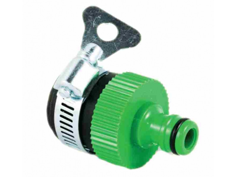 Адаптер пластмассовый, 3/4с внешним хомутом  Sturm 3015-16-3/4 (читать описание) Ровно - изображение 1