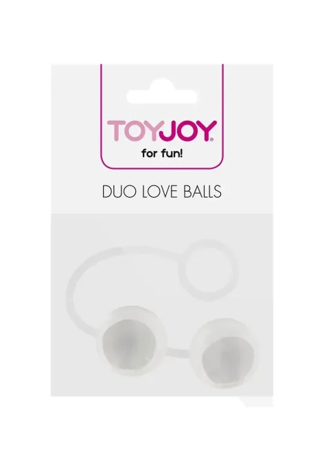 Вагинальные шарики на мягкой сцепке TOY JOY стеклянные, прозрачные Sex Aura Киев - изображение 3