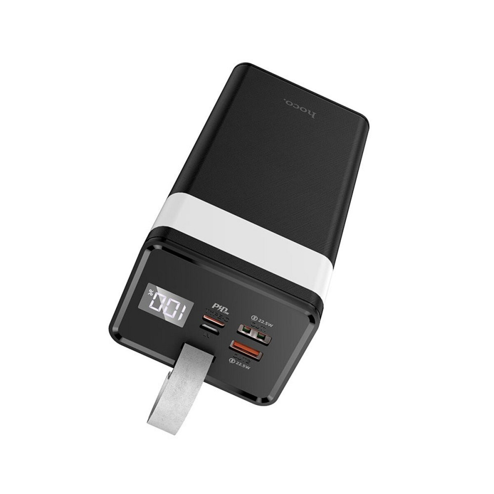 Зовнішній акумулятор HOCO J86 Powermaster 22.5W fully compatible power bank(40000mAh) Black Київ - фото 2