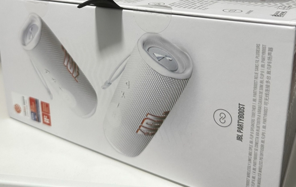 Портативна Колонка JBL Flip 6 Steel White (JBLFLIP6WHT) Киев - изображение 2