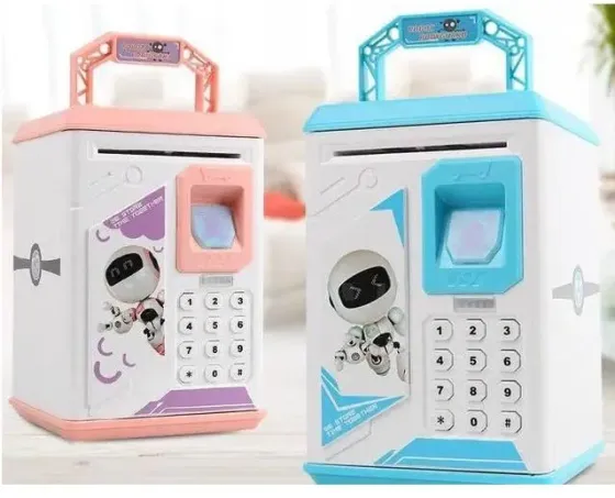 Электронная Копилка сейф с отпечатком пальца и кодовым замком «BODYGUARD» + купюроприемник Коломия