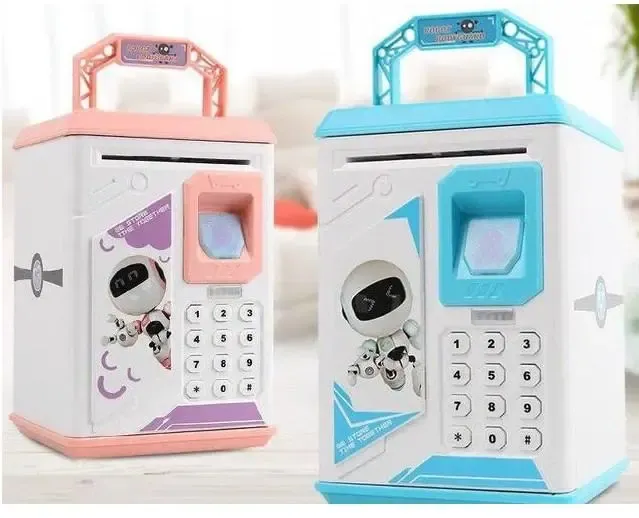 Электронная Копилка сейф с отпечатком пальца и кодовым замком «BODYGUARD» + купюроприемник Коломия - фото 1