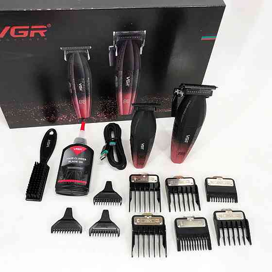 Машинка для стрижки голови VGR V-640, Хороший бездротовий триммер, Електромашинка для волосся FQ-25 Львів