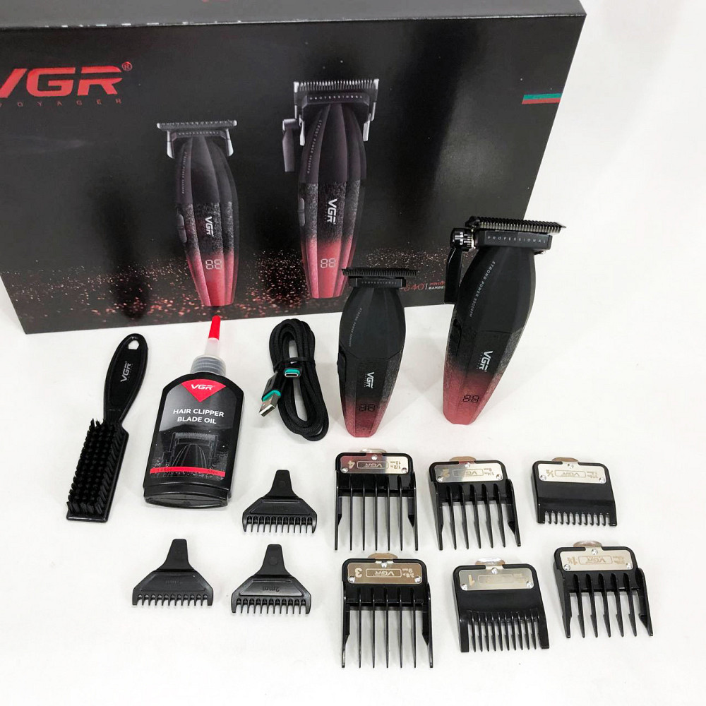 Машинка для стрижки голови VGR V-640, Хороший бездротовий триммер, Електромашинка для волосся FQ-25 Львів - фото 1