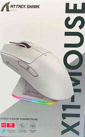 Ігрова Ведмедик ATTACK SHARK X11 Київ