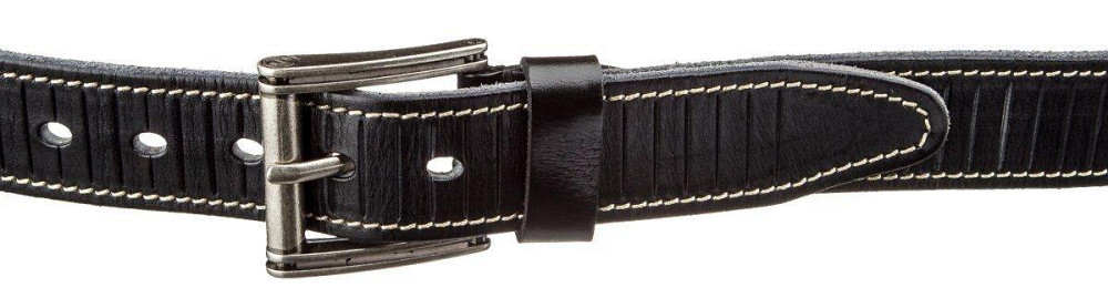 Ремень мужской Vintage 20072 Черный Киев - изображение 3