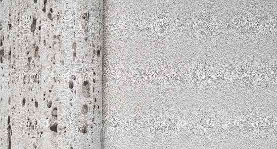 Шпалери вінілові на флізеліні Marburg Travertino 1.06х10 однотонні дрібна крихта структурні пісочні Київ