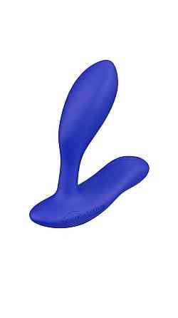 Смарт-вібромасажер простати We-Vibe Vector+ ROYAL BLUE, пульт ДК, регульований кут нахилу Sex Aura Київ