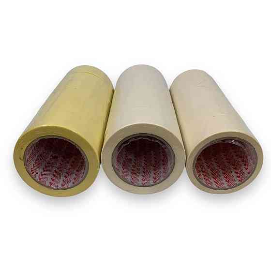 Малярный скотч белый 50 м Super Clear — клейкая лента для покраски, ремонта, отделки без следов клея Харьков