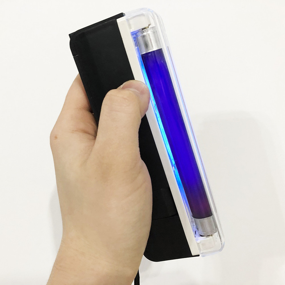 Детектори для грошей, Ультрафіолетовий детектор купюр, Лампа для перевірки купюри, Детектор банкнот ZQ-90 Львів - фото 7