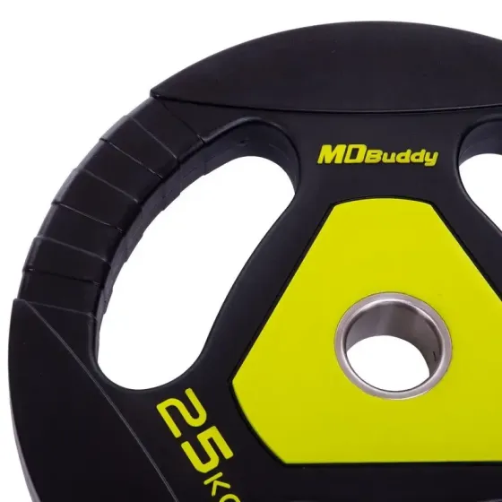 Диск поліуретановий 25 кг на гриф 50 мм Zelart TA-2677-25 Київ