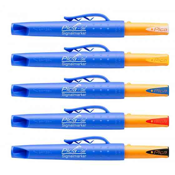 Маркер водо-термостійкий PICA GEL Signal marker синій 2-8 мм Одеса