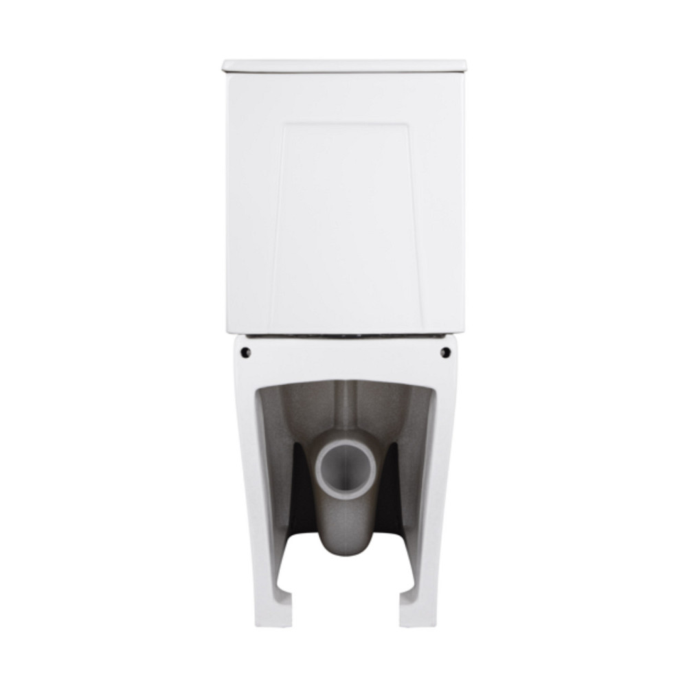 Унітаз-компакт Qtap Nando безобідковий із сидінням Soft-close QT12221222AW Київ - фото 7