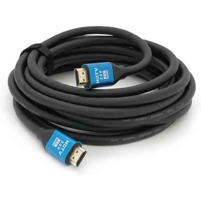 Кабель мультимедийный HDMI M to HDMI M 5.0m V2.0 4Kx2K black Merlion (YT-HDMI(M)/(M)4KV2.0-5.0m/19119) Винница