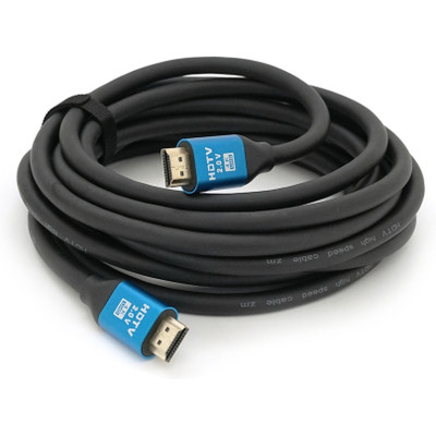 Кабель мультимедийный HDMI M to HDMI M 5.0m V2.0 4Kx2K black Merlion (YT-HDMI(M)/(M)4KV2.0-5.0m/19119) Винница - изображение 1