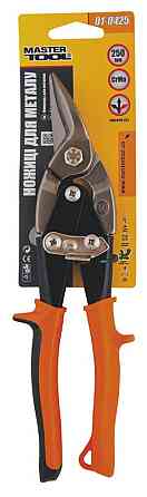 MASTERTOOL Ножиці для металу MASTERTOOL CrMo 250 мм правий різ 01-0425 Коломыя