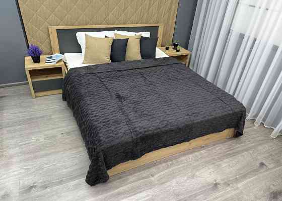 Плед-покривало 200х230 см (+-5см) Графітовий (87-238) Київ