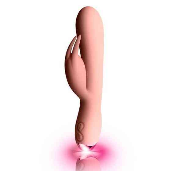 Вібратор-кролик Rocks Off Flutter Rabbit Pink Sex Aura Київ