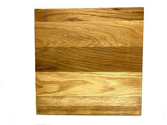 Деревянная тарелка квадратная из натурального дерева, закусочная тарелка 30х30х2,5 см Каменец-Подольский