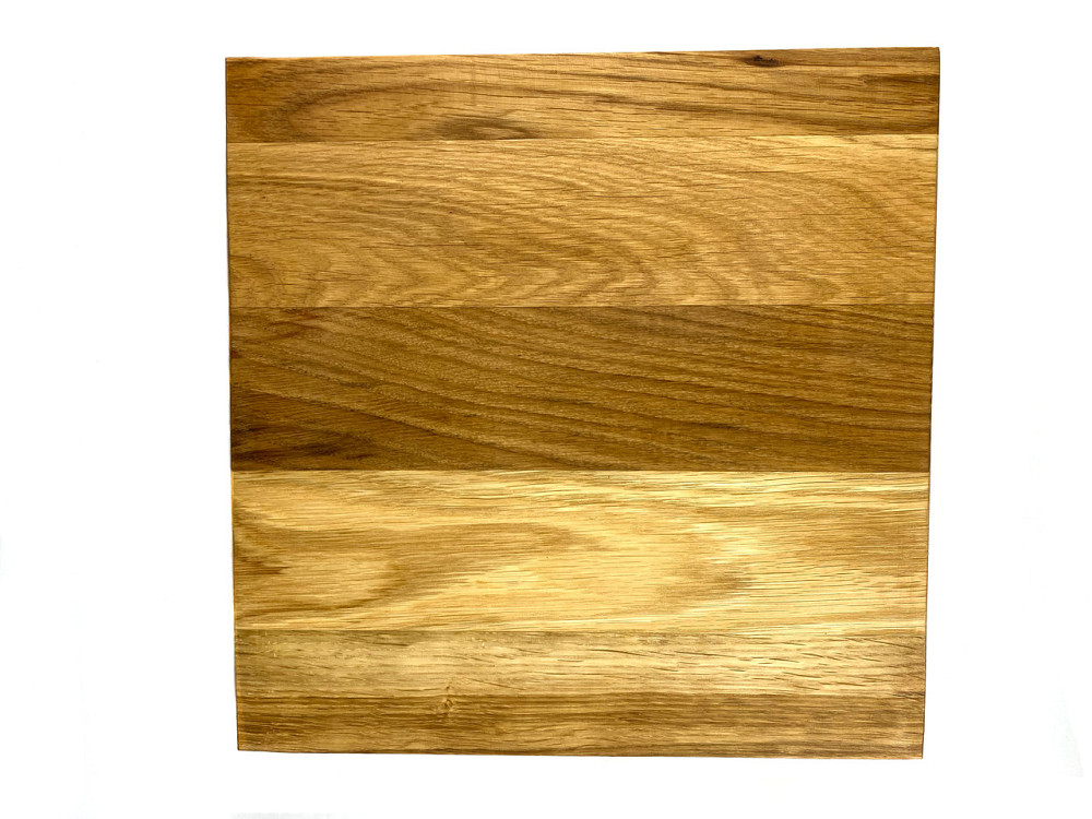 Деревʼяна тарілка квадратна з натурального дерева для закусок, закусочна тарілка 30х30х2,5 см Кам'янець-Подільський - фото 4