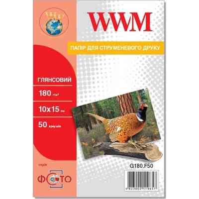 Фотобумага WWM 10x15 (G180.F50/ G180.F50/С) Винница