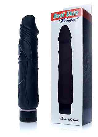 Вибратор Real Skin Black Sex Aura Киев